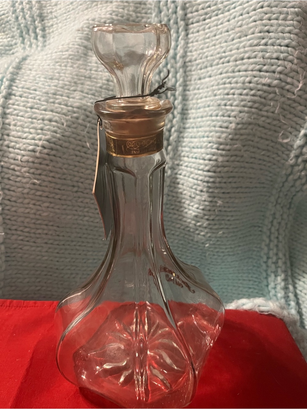 Jack Daniels Clear Glass Decanter
